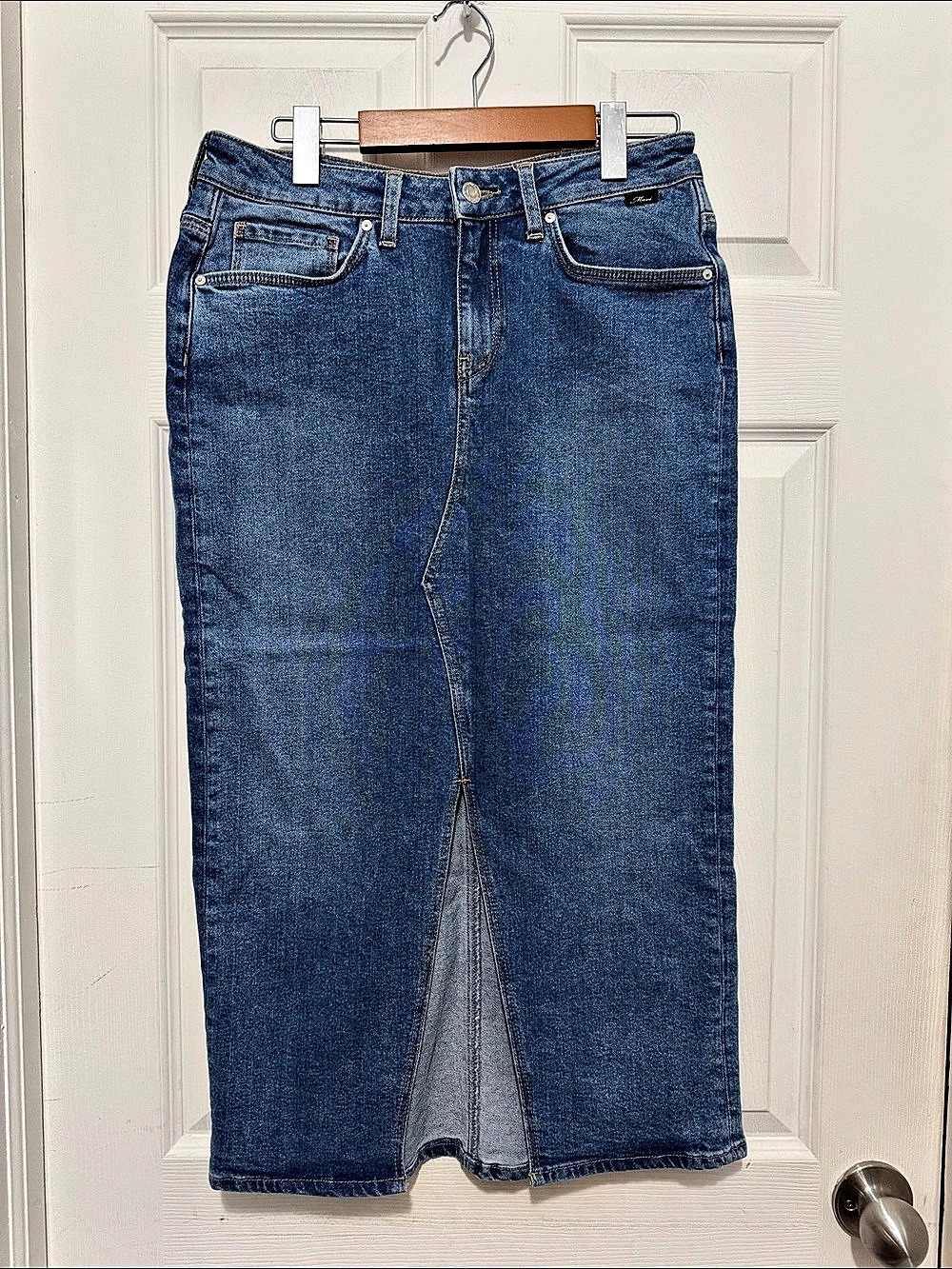 Mavi Jeans Co. Denim Midi Skirt